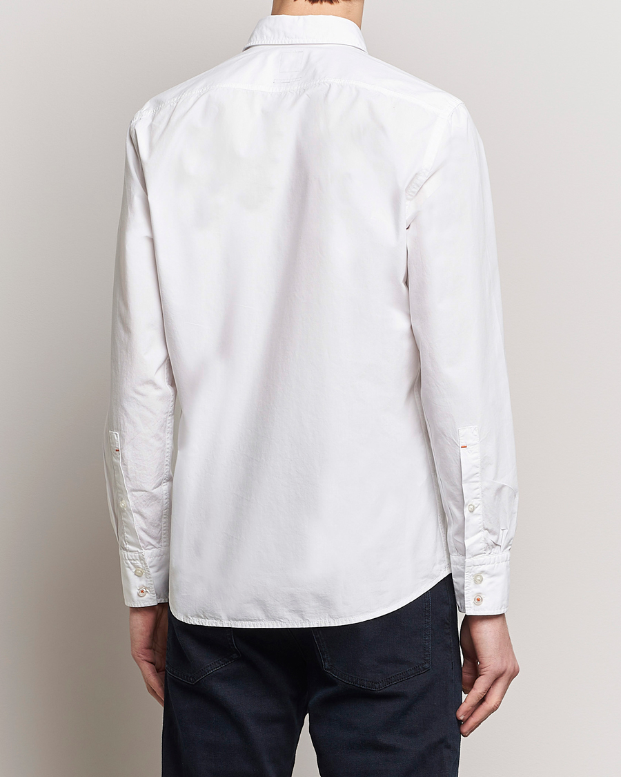 Homme | Chemises | BOSS ORANGE | Relegant Cotton Pocket Shirt White
