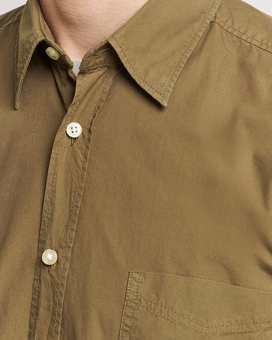 Homme | Chemises | BOSS ORANGE | Relegant Cotton Pocket Shirt Open Green