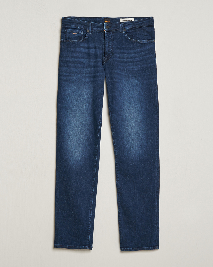 Homme | Jeans | BOSS ORANGE | Re.Maine Regular Fit Stretch Jeans Blue