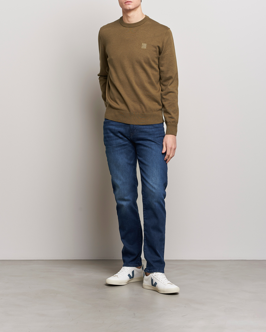 Homme | Jeans | BOSS ORANGE | Re.Maine Regular Fit Stretch Jeans Blue