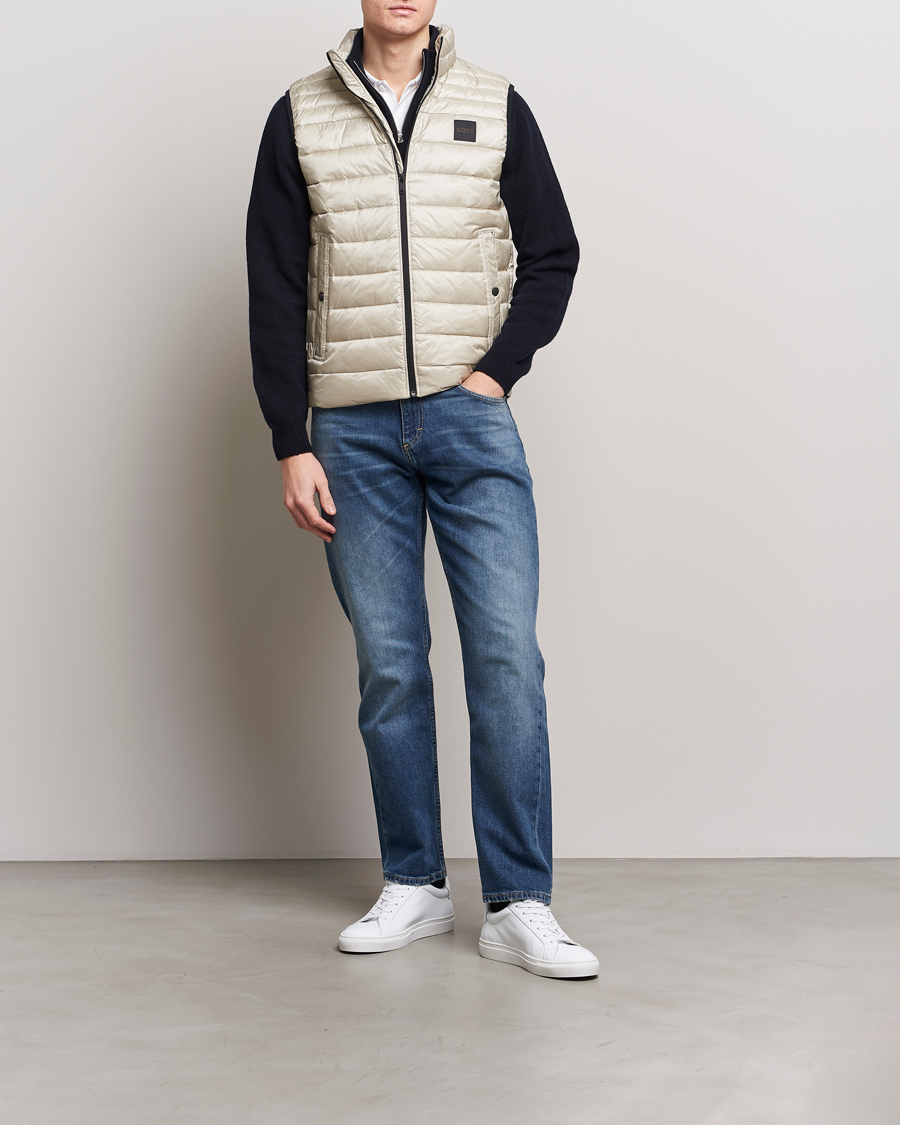 Homme | Manteaux Et Vestes | BOSS ORANGE | Odeno1 Down Vest Light Beige