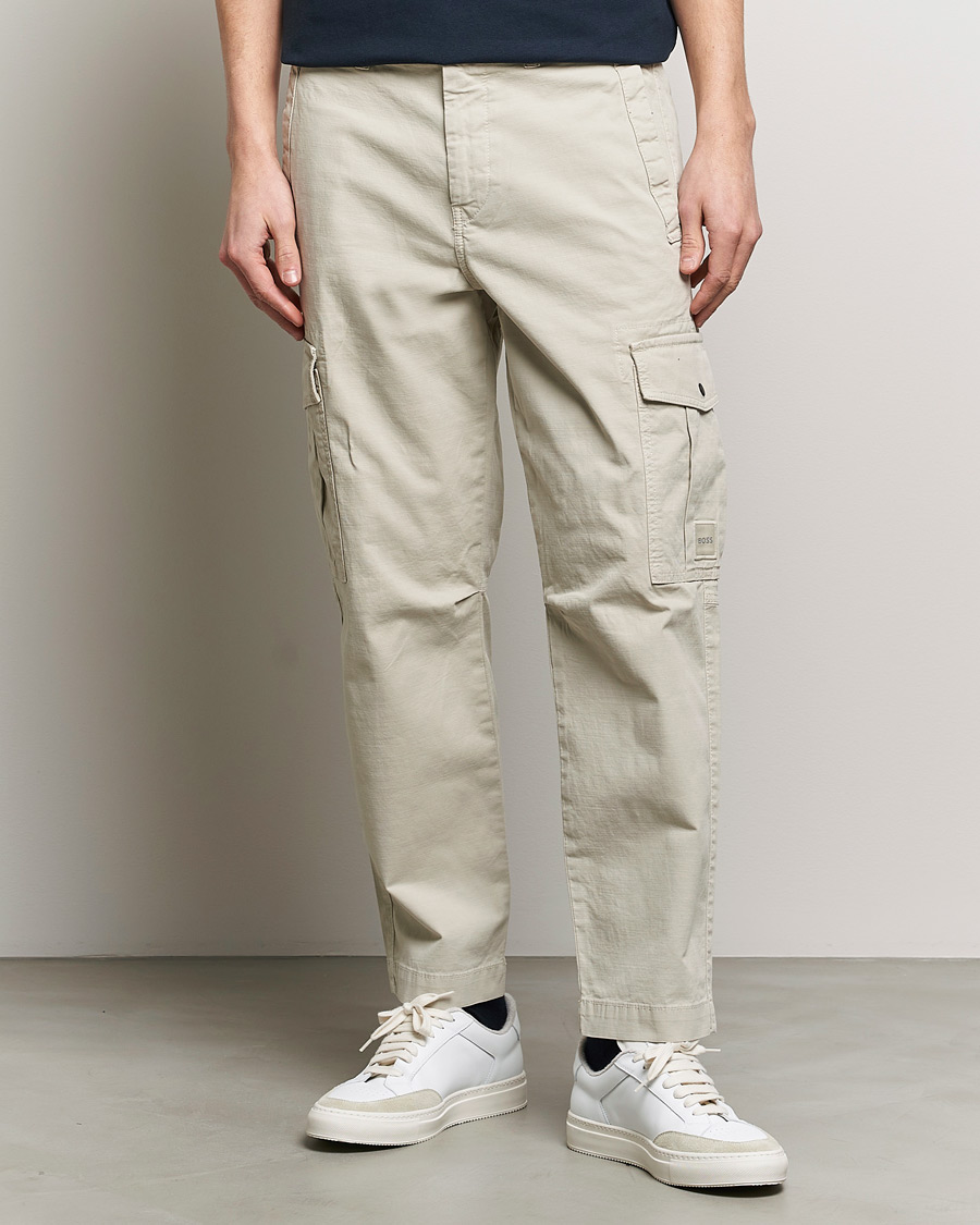 Homme | Pantalon Cargo | BOSS ORANGE | Sisla 5-Pocket Cargo Pants Light Beige