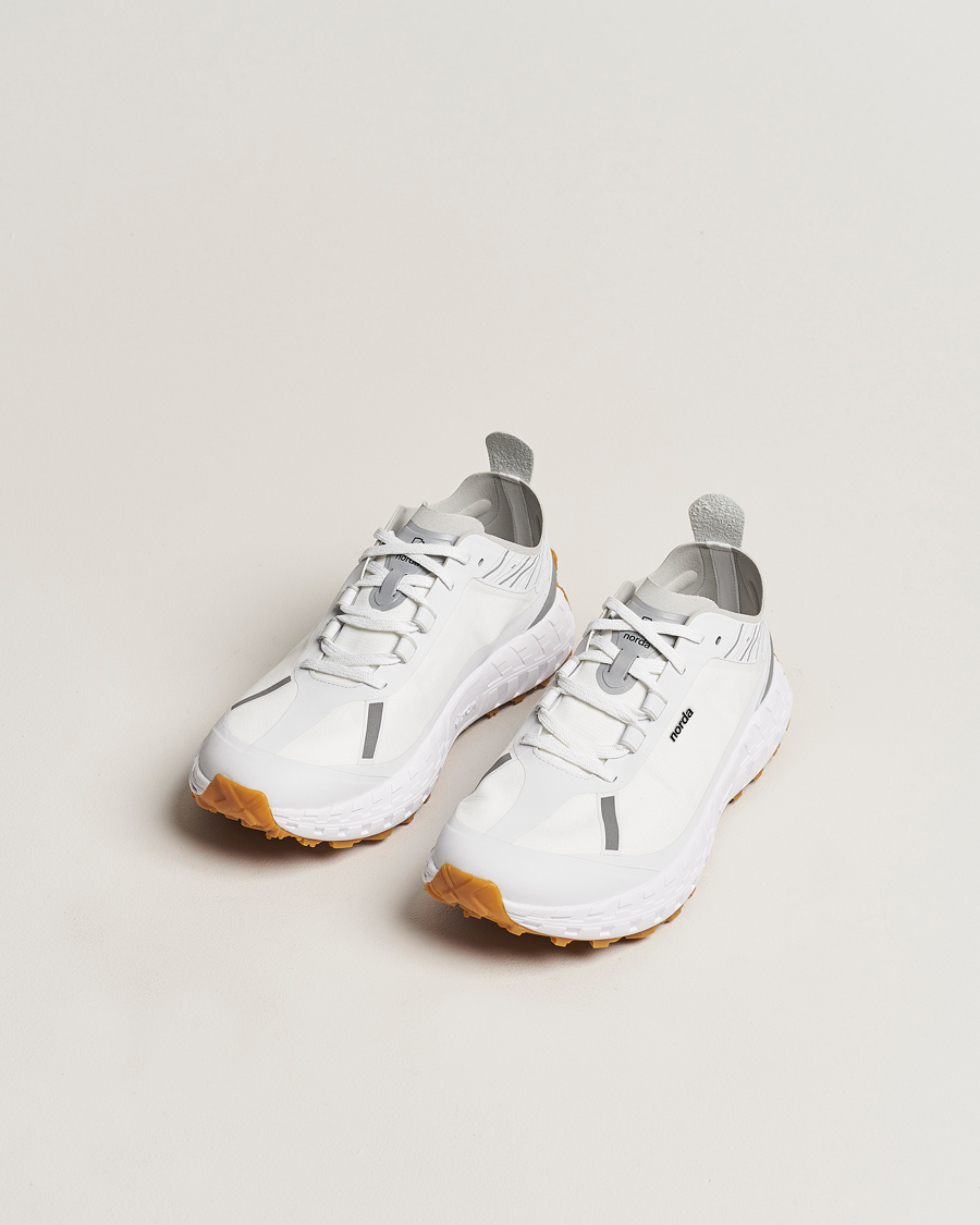 Homme | Chaussures | Norda | 001 Running Sneakers White/Gum