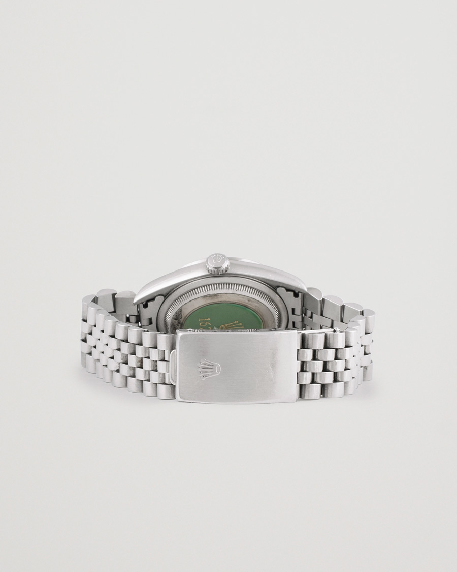 Homme | Rolex Pre-Owned Datejust 16200 Oystert Perpetual Steel Silver | Rolex Pre-Owned | Datejust 16200 Oystert Perpetual Steel Silver