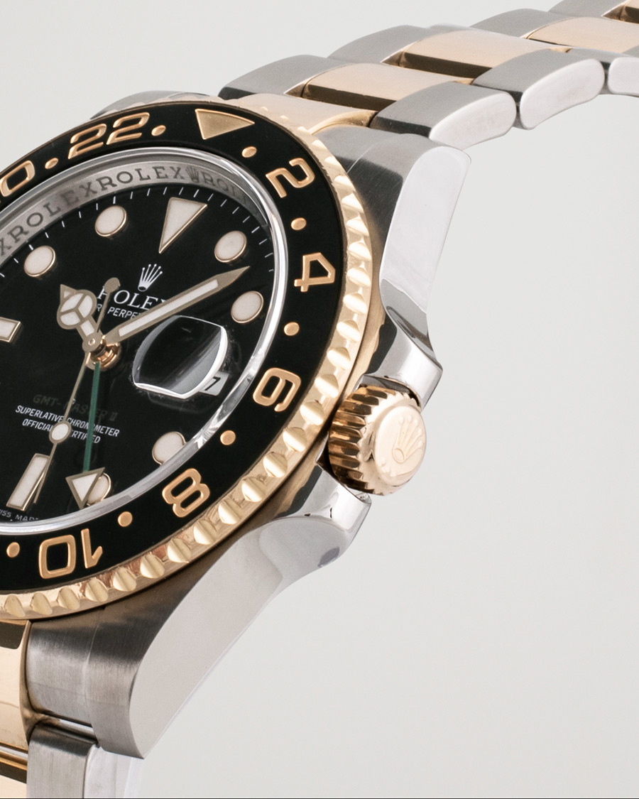 Homme | Rolex Pre-Owned GMT-Master II 116713N Silver | Rolex Pre-Owned | GMT-Master II 116713N Silver