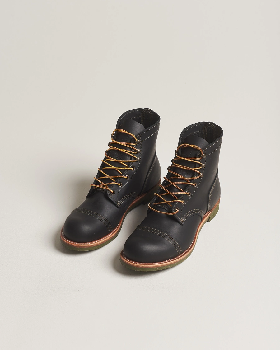 Homme | Bottes À Lacets | Red Wing Shoes | Iron Ranger Riders Room Boot Black Harness
