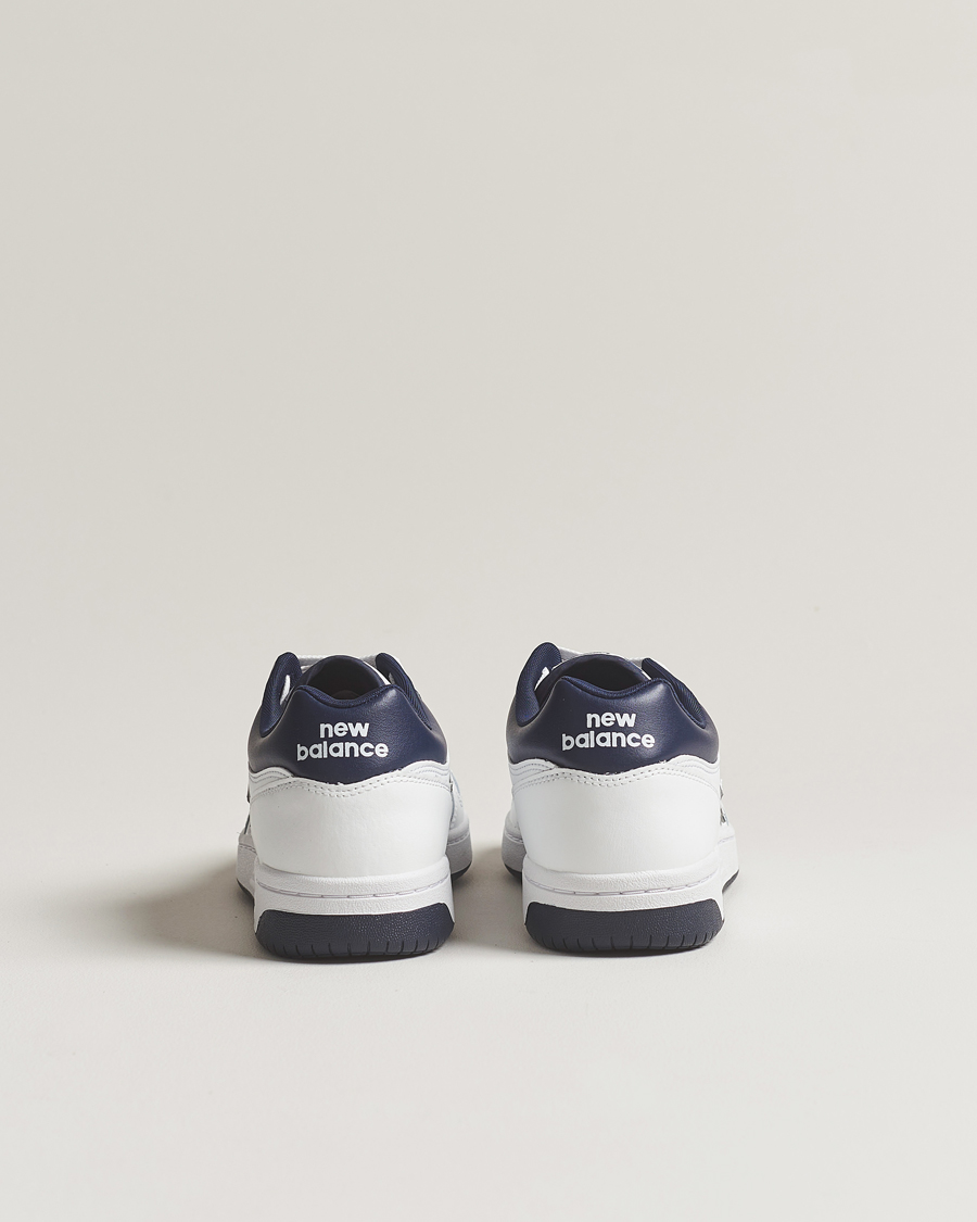 Homme | New Balance 480 Sneakers White/Navy | New Balance | 480 Sneakers White/Navy
