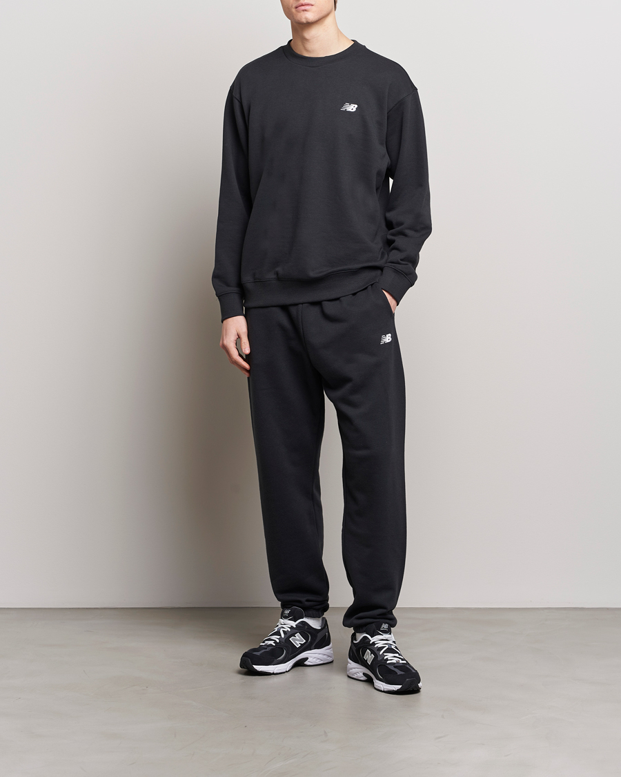 Homme | Pantalons | New Balance | Essentials French Terry Sweatpants Black