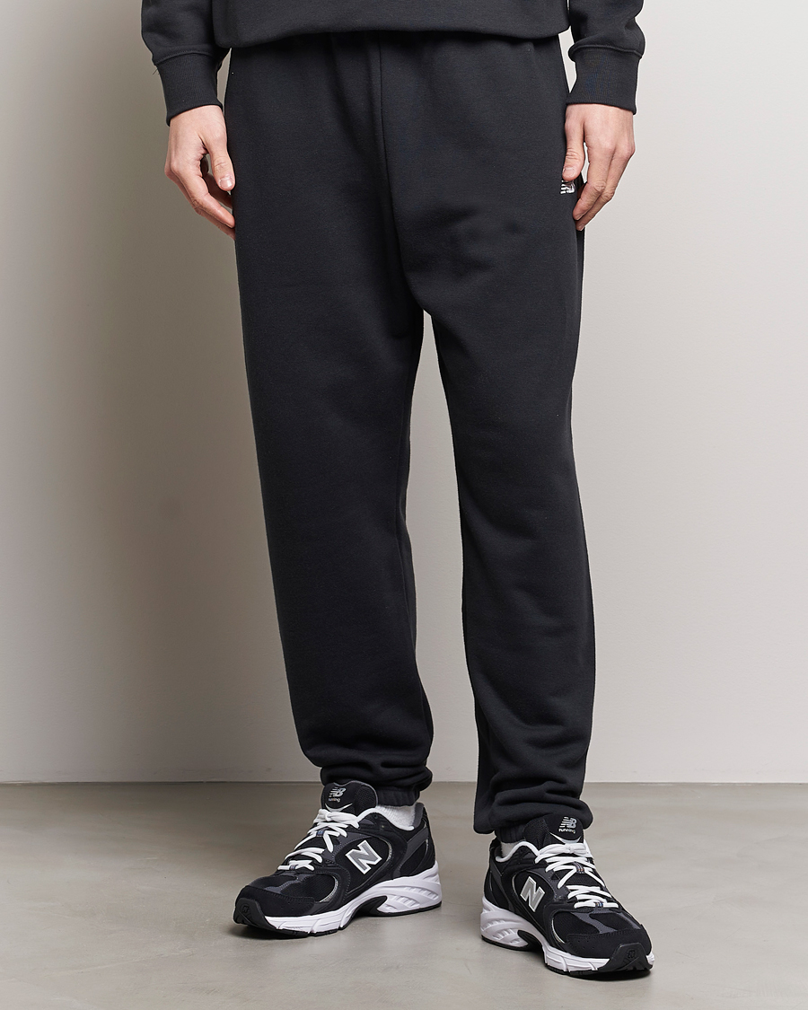 Homme | Vêtements | New Balance | Essentials French Terry Sweatpants Black