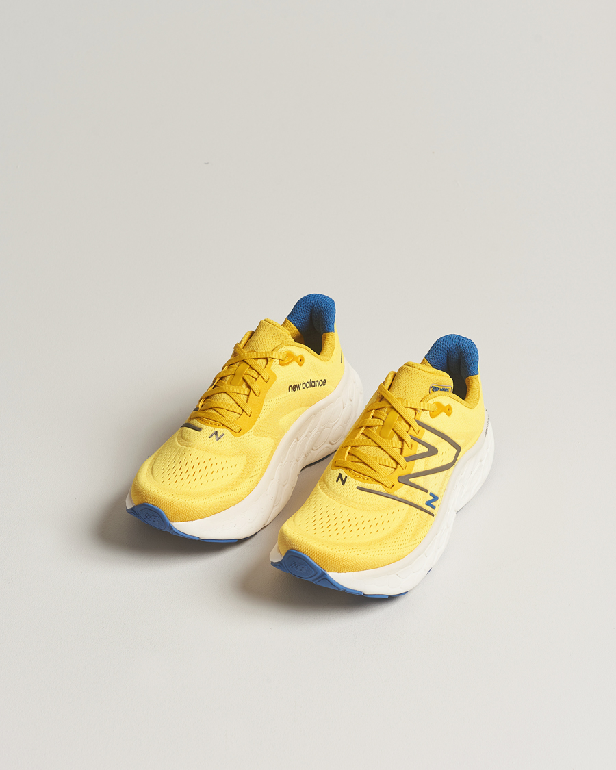 Homme | Chaussures De Running | New Balance Running | Fresh Foam X More v4 Ginger Lemon