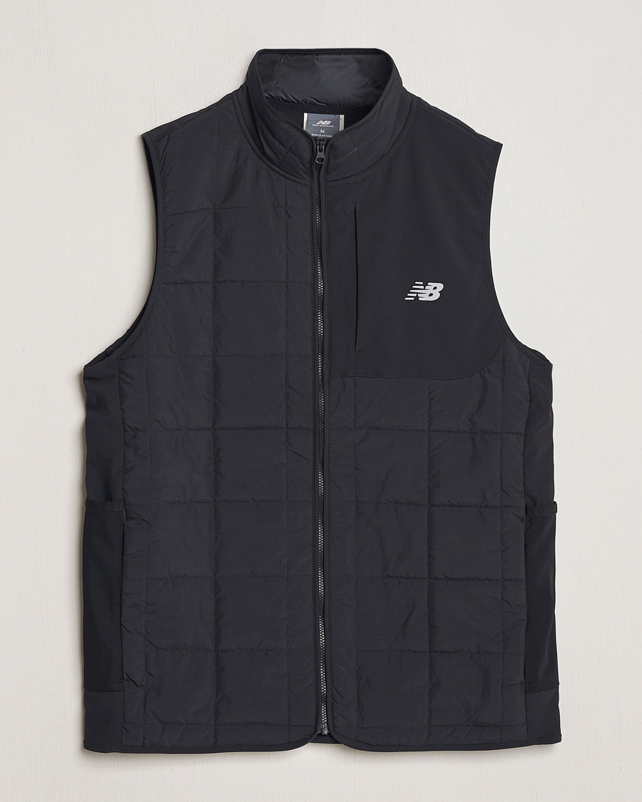 Homme | Manteaux Et Vestes | New Balance Running | Athletics Heat Layer Run Vest Black