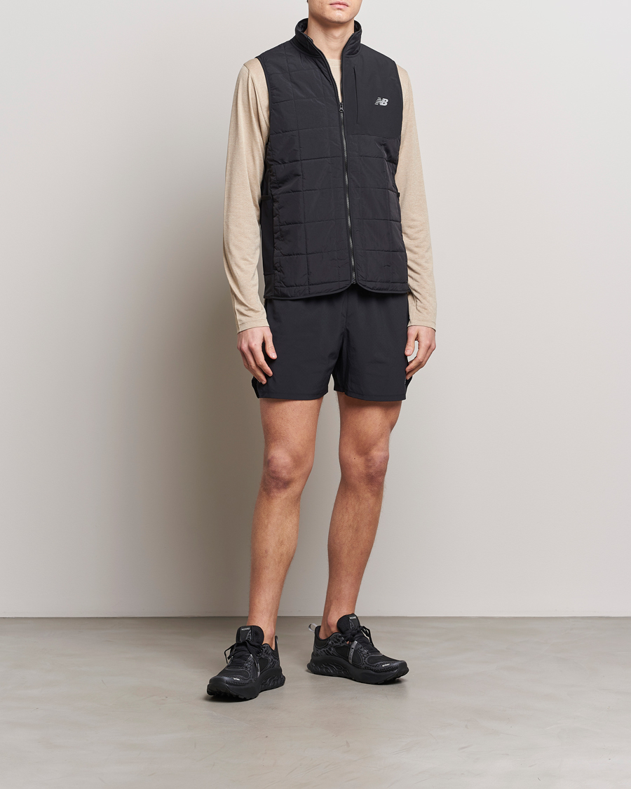 Homme | Manteaux Et Vestes | New Balance Running | Athletics Heat Layer Run Vest Black