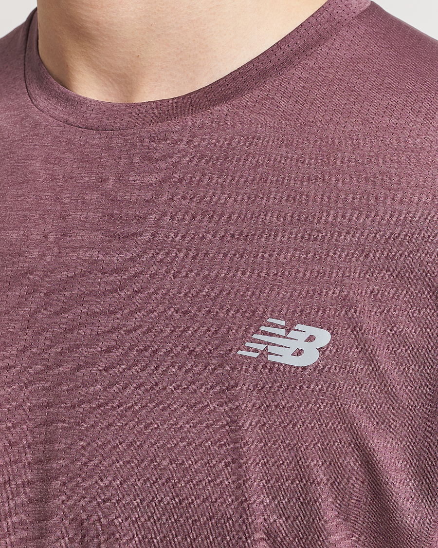 Homme | T-shirts | New Balance Running | Athletics Run T-Shirt Licorice Heather