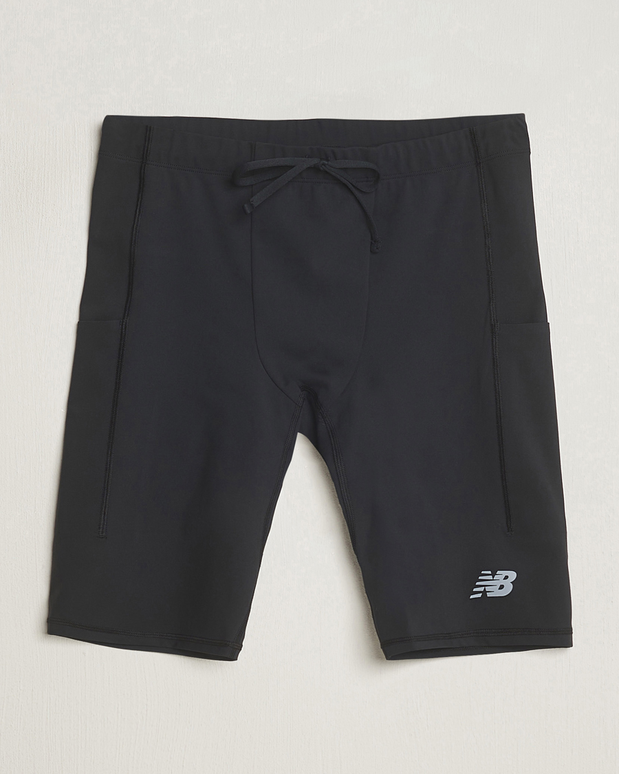 Homme | Shorts | New Balance Running | Athletics Run Half Tight Black
