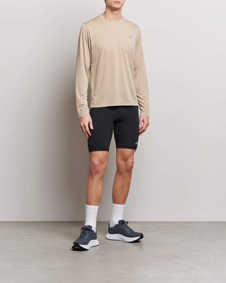 Homme | Shorts | New Balance Running | Athletics Run Half Tight Black
