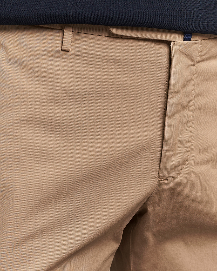 Homme | Pantalons | Incotex | Slim Fit Comfort Chinos Beige