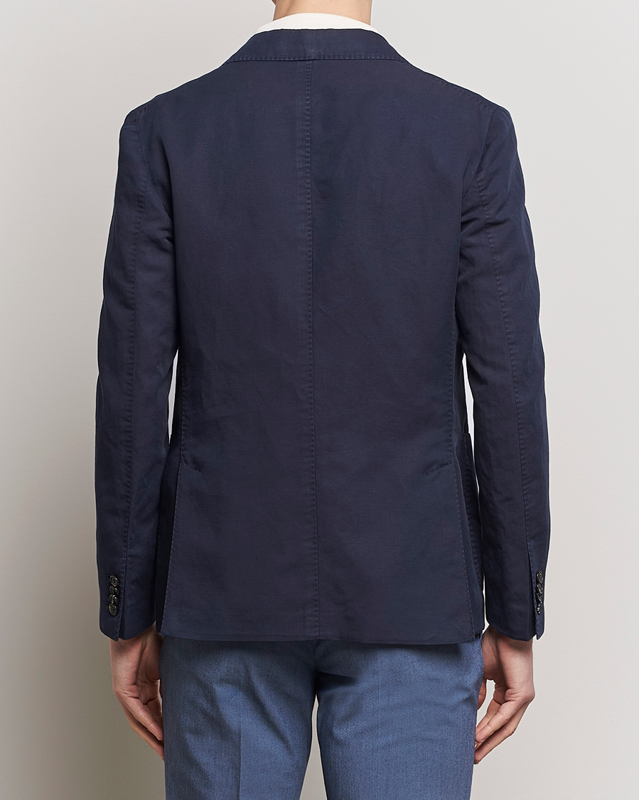 Homme | Blazers | Incotex | Unconstructed Chinolino Blazer Navy