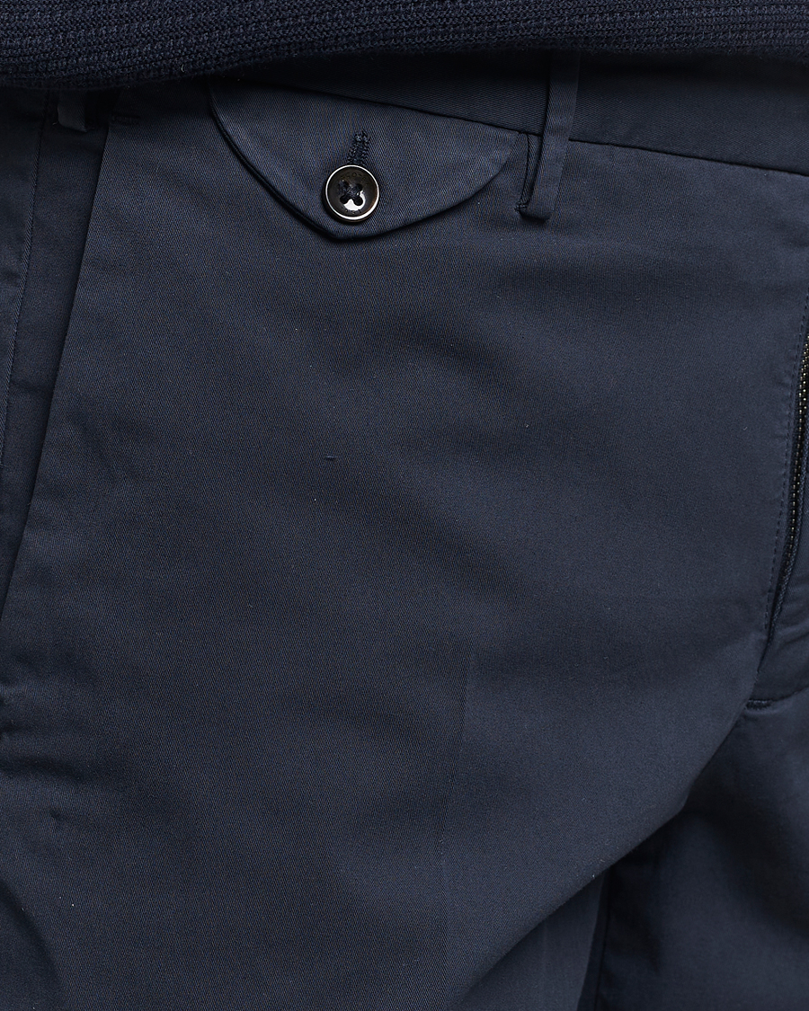 Homme | Shorts | Incotex | Cotton Comfort Shorts Navy