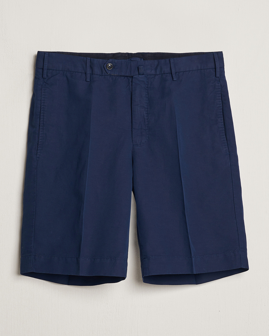 Homme | Shorts | Incotex | Chinolino Shorts Navy