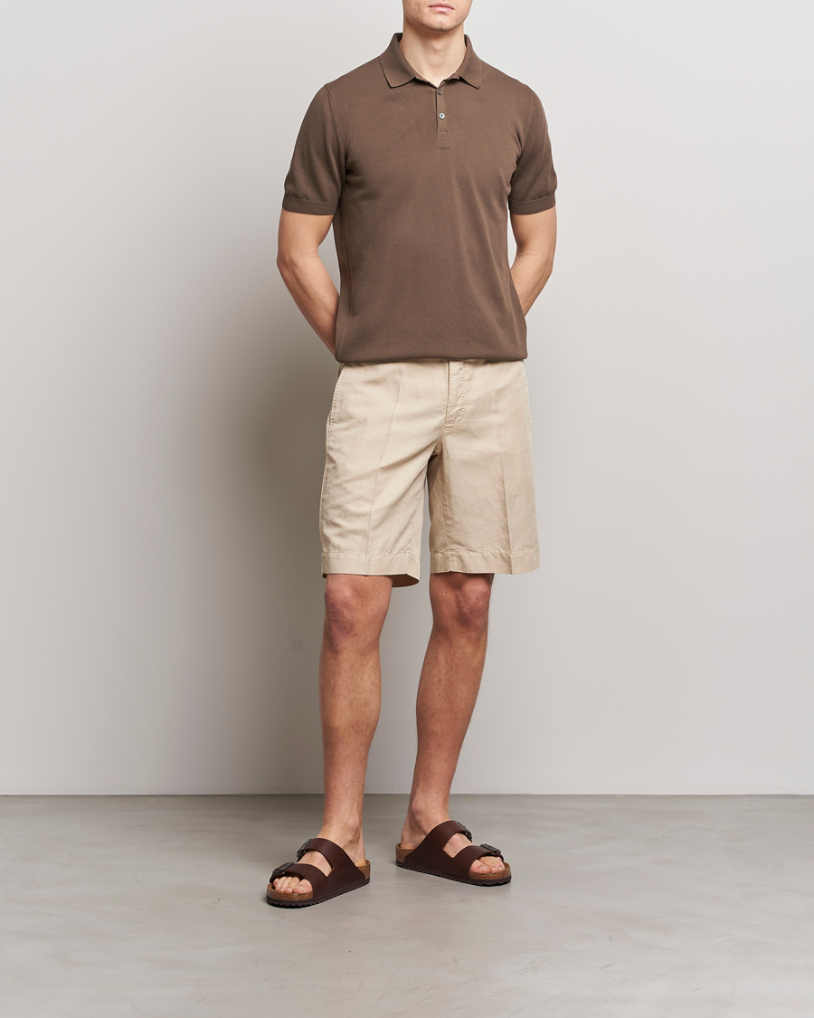 Homme | Shorts | Incotex | Chinolino Shorts Light Beige