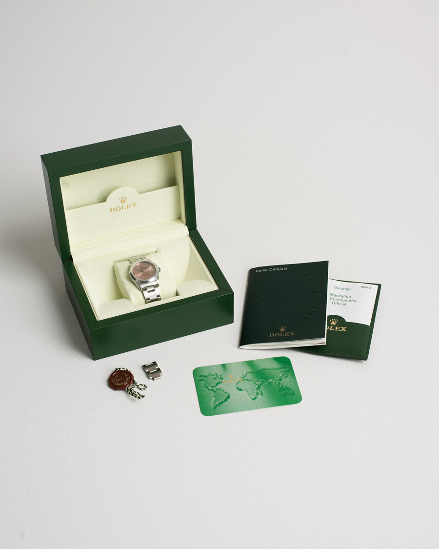 Homme | Rolex Pre-Owned Datejust Lady Oyster 78240 Silver | Rolex Pre-Owned | Datejust Lady Oyster 78240 Silver