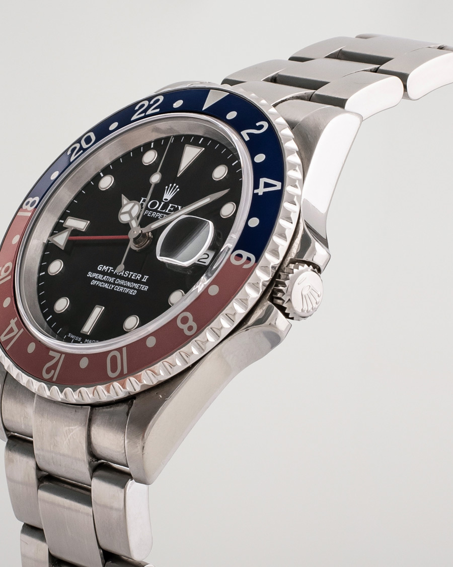 Homme | Rolex Pre-Owned GMT-Master II 16710 Silver | Rolex Pre-Owned | GMT-Master II 16710 Silver