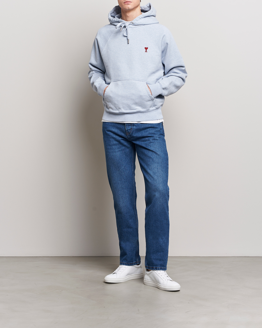 Homme | Jeans | AMI | Classic Fit Jeans Used Blue