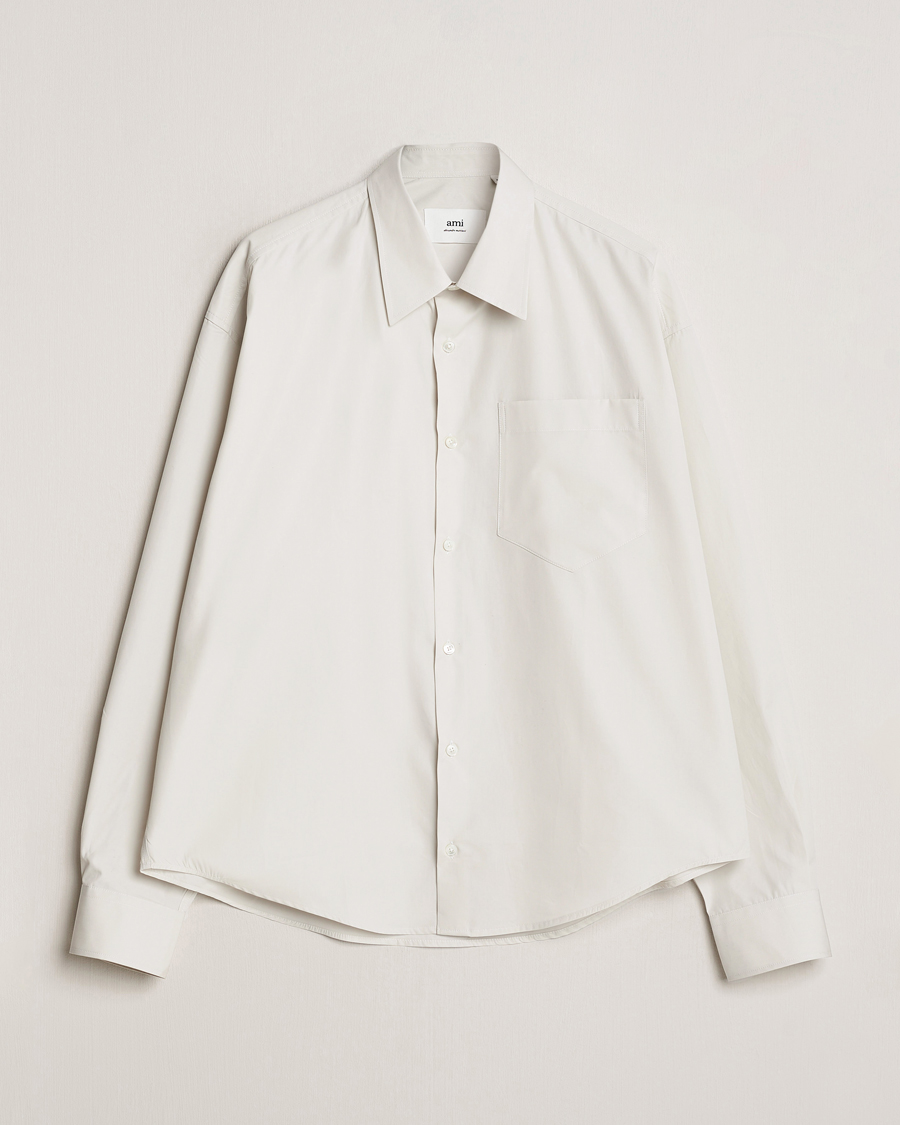 Homme | Chemises | AMI | Boxy Fit Shirt Chalk White