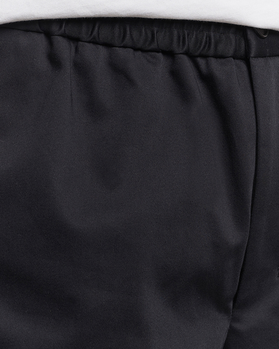 Homme | Shorts | AMI | Cotton Drawstring Shorts Black