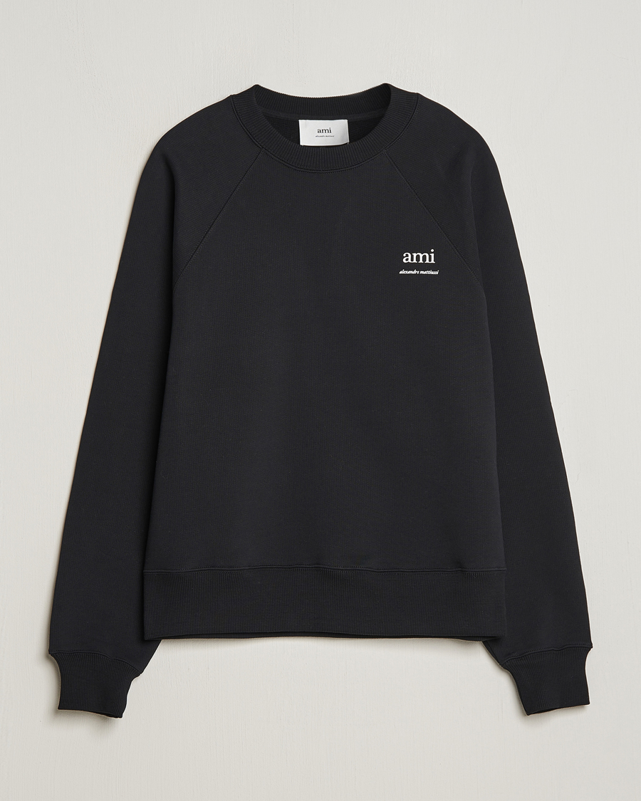 Homme | Pulls Et Tricots | AMI | Logo Sweatshirt Black