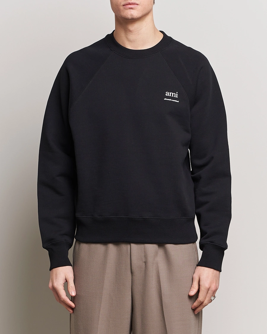 Homme | Soldes Vêtements | AMI | Logo Sweatshirt Black