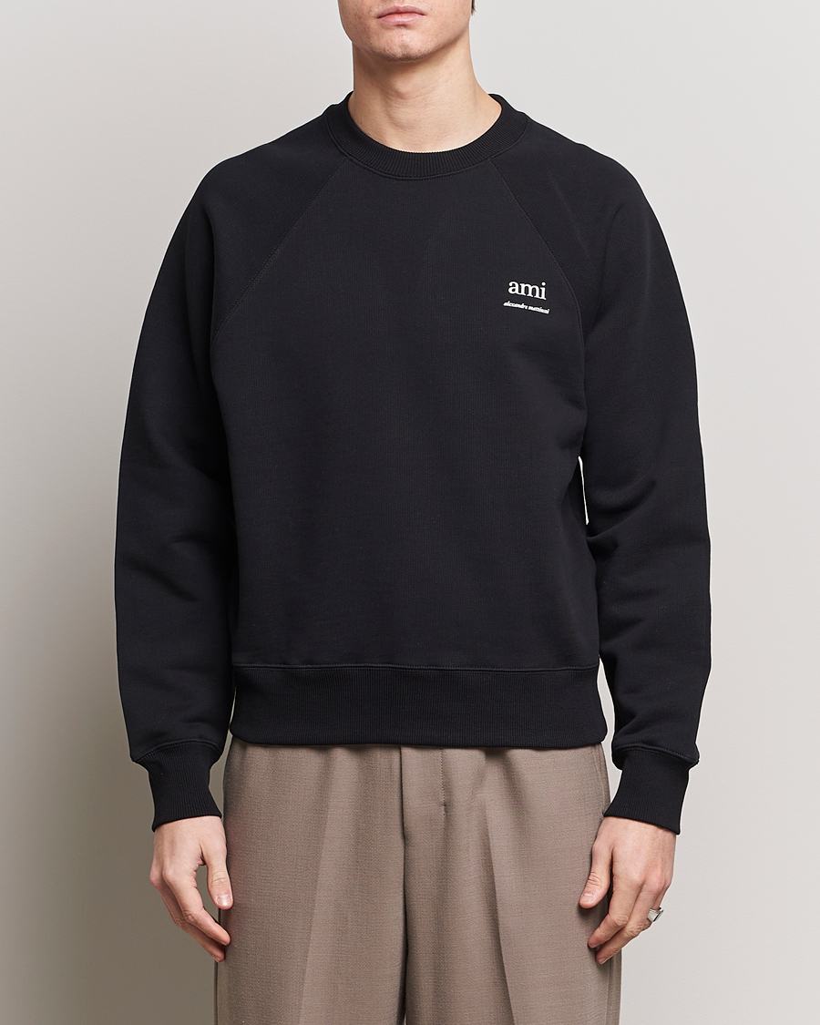 Homme | Pulls Et Tricots | AMI | Logo Sweatshirt Black