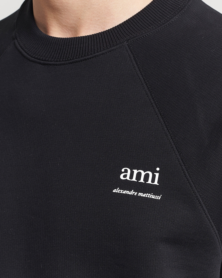 Homme | Pulls Et Tricots | AMI | Logo Sweatshirt Black