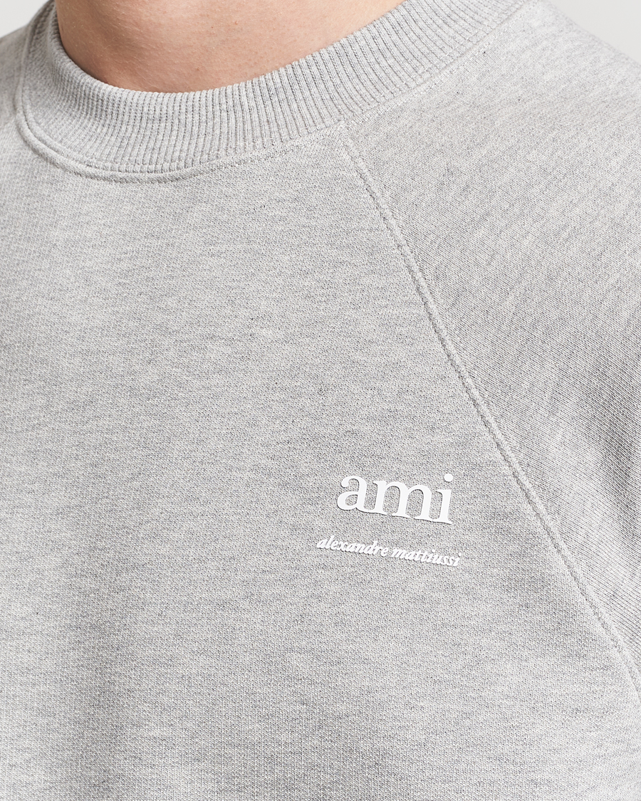 Homme | Pulls Et Tricots | AMI | Logo Sweatshirt Heather Grey