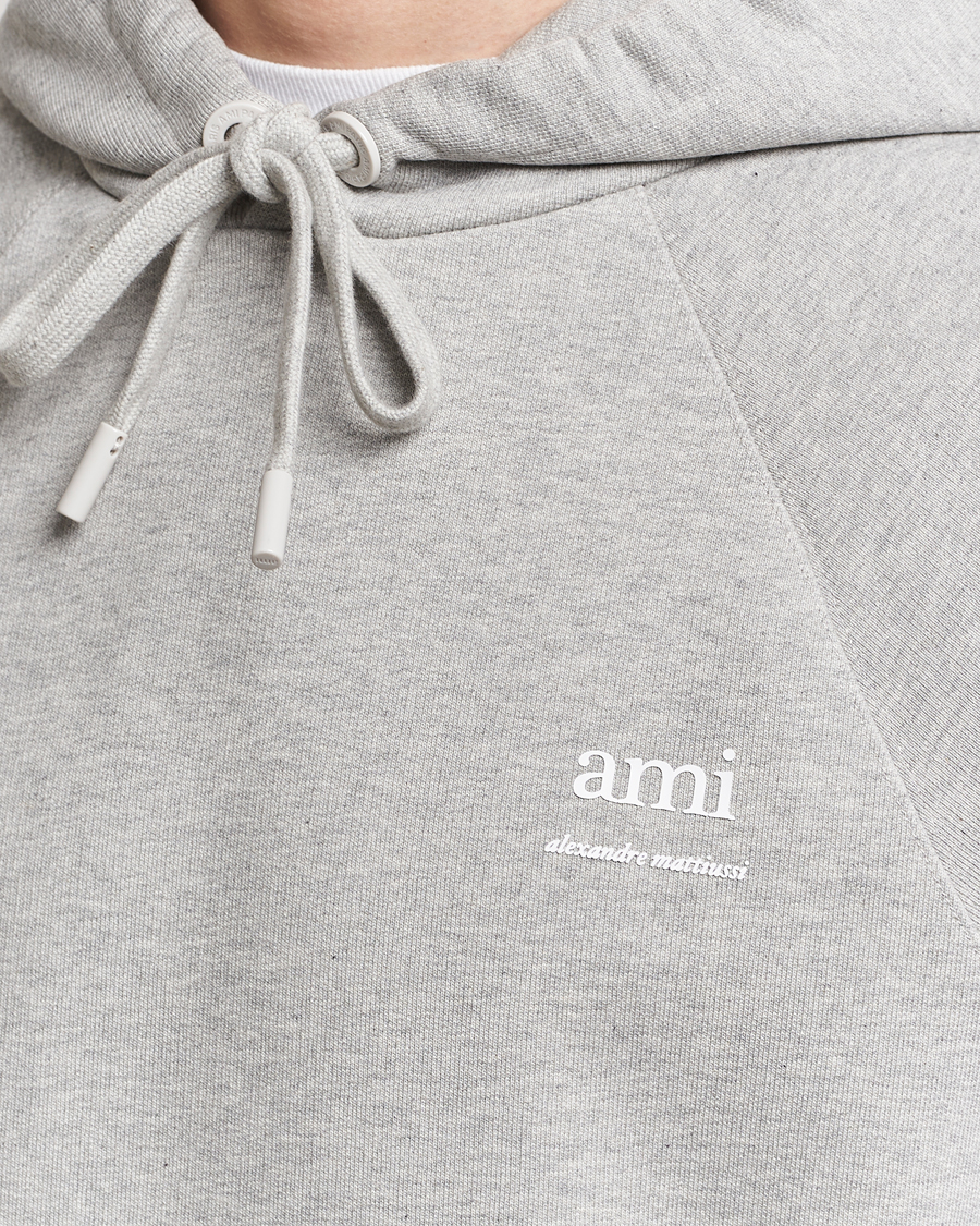 Homme | Pulls Et Tricots | AMI | Logo Hoodie Heather Grey