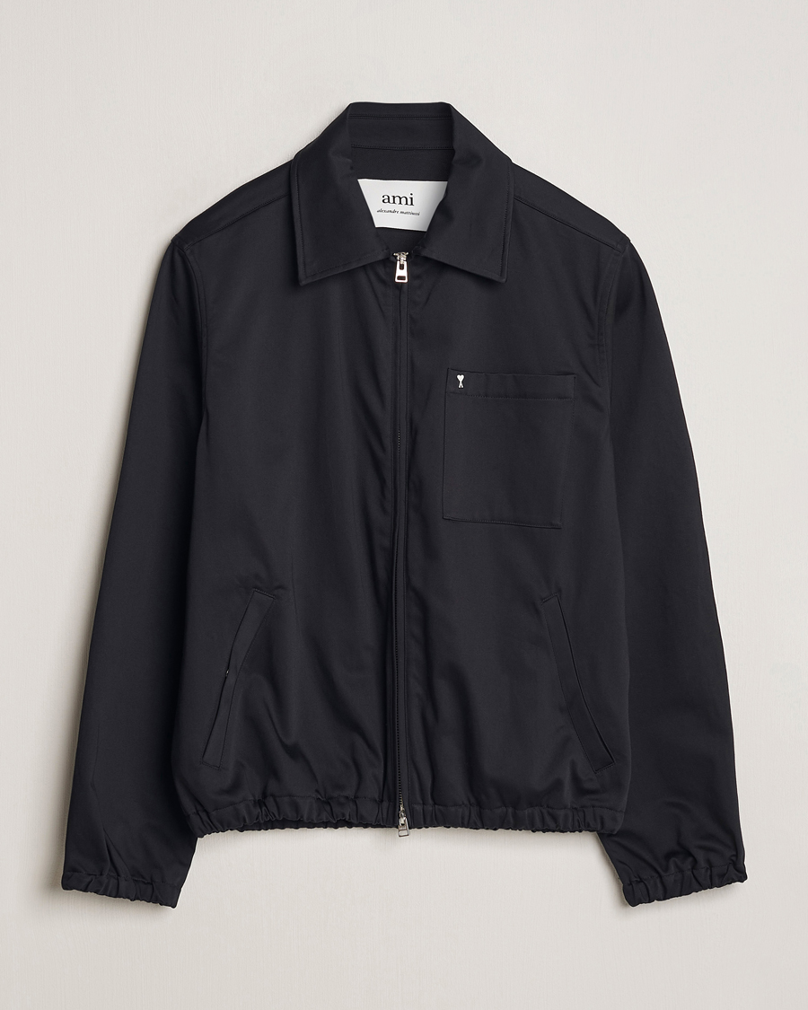 Homme | Manteaux Et Vestes | AMI | Zipped Jacket Black