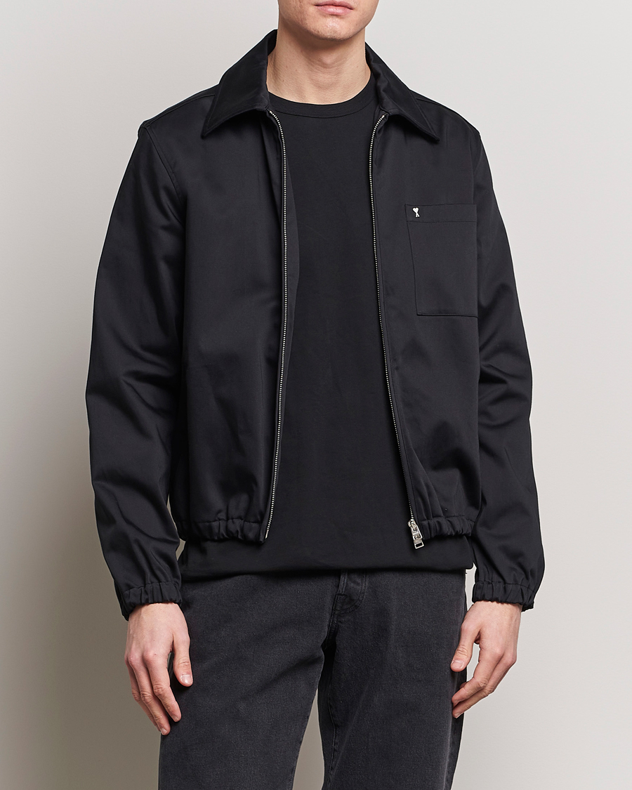 Homme | Manteaux Et Vestes | AMI | Zipped Jacket Black