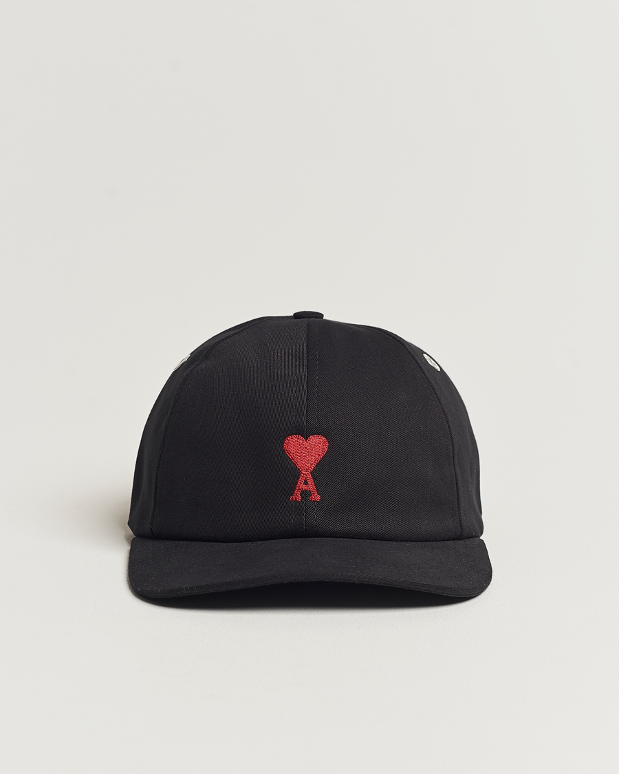 Homme | Bobs Et Casquettes | AMI | AMIHeart Logo CapBlack