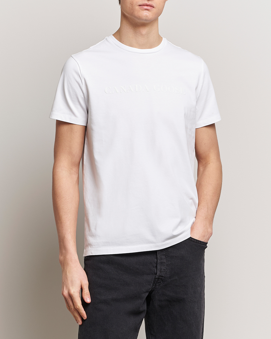 Homme |  | Canada Goose | Emersen Crewneck T-Shirt White
