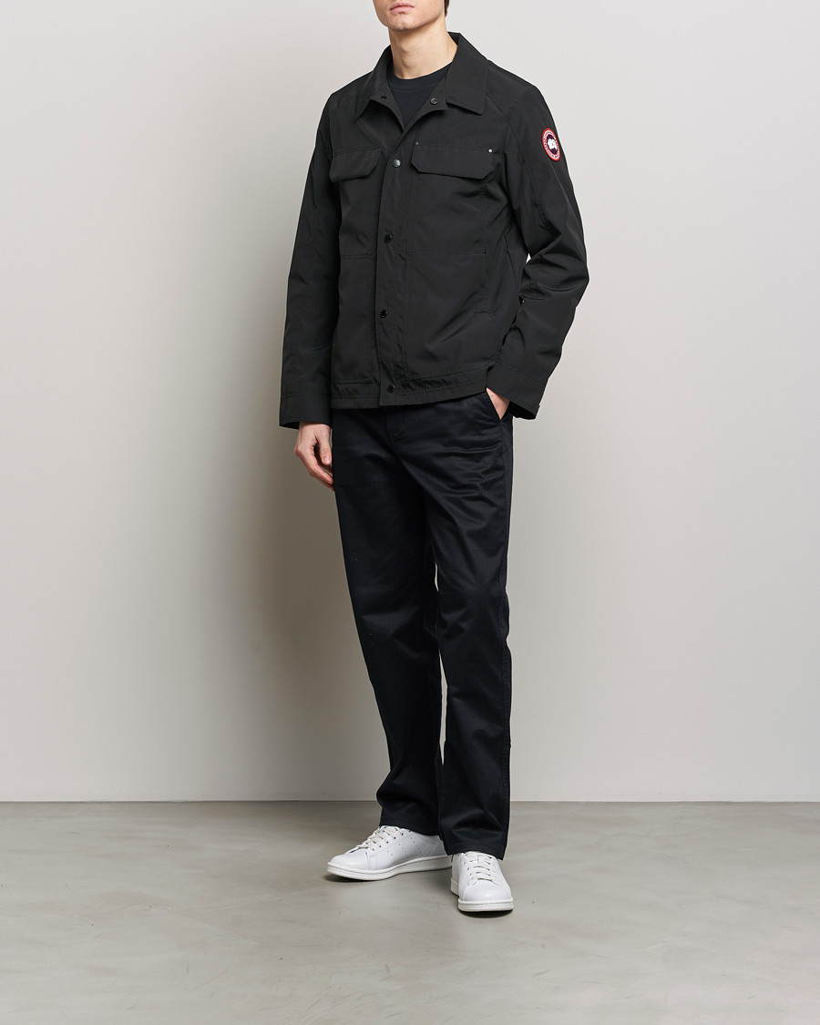 Homme | Manteaux Et Vestes | Canada Goose | Burnaby Chore Coat Black