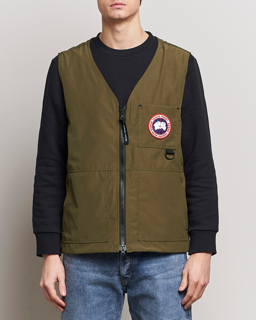Homme |  | Canada Goose | Canmore Vest Military Green