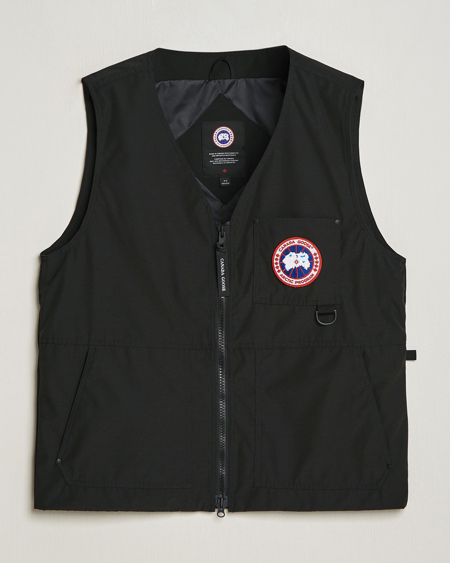 Homme | Manteaux Et Vestes | Canada Goose | Canmore Vest Black