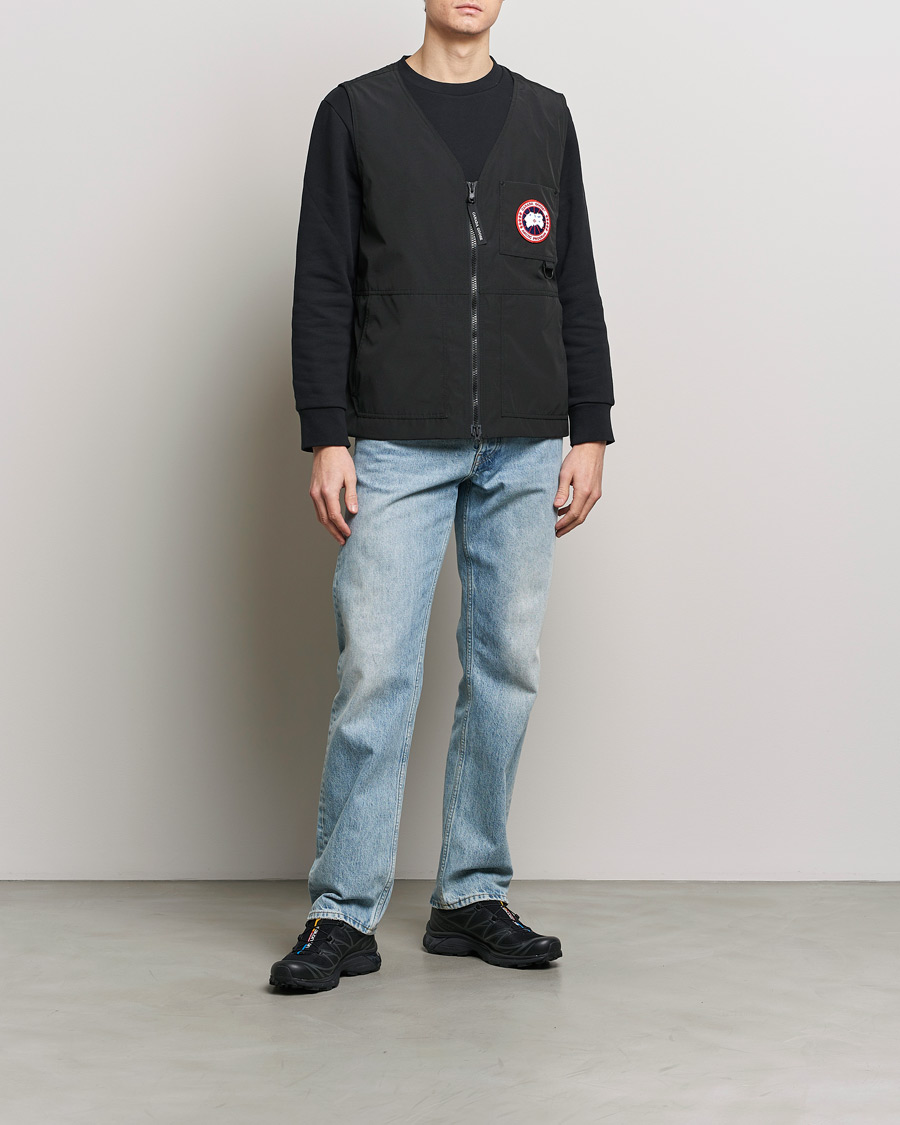 Homme | Manteaux Et Vestes | Canada Goose | Canmore Vest Black