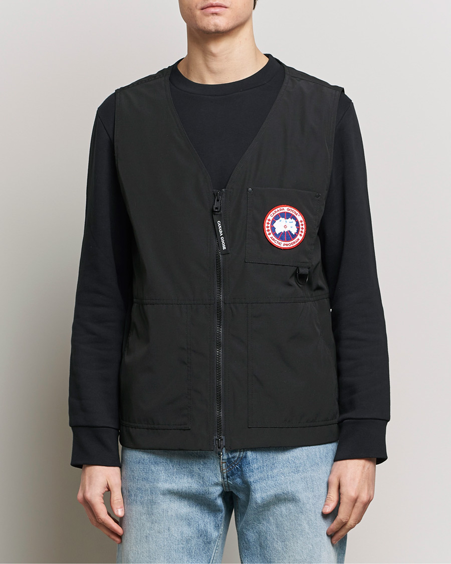 Homme | Manteaux Et Vestes | Canada Goose | Canmore Vest Black