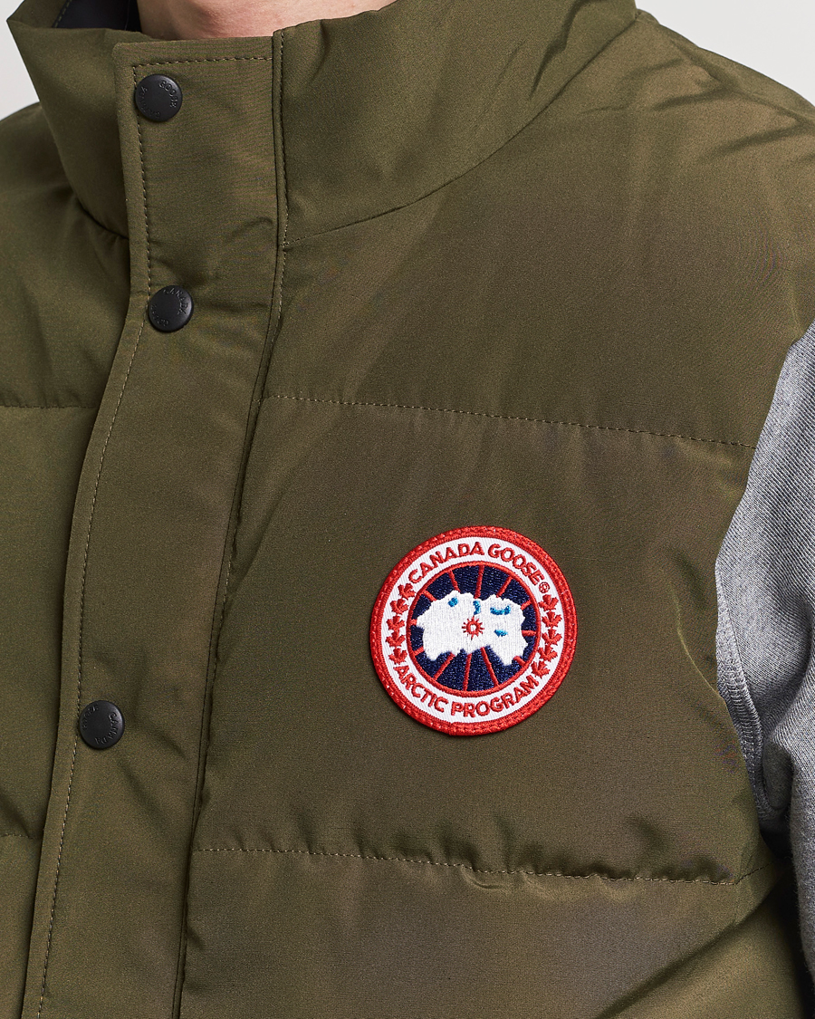 Homme | Manteaux Et Vestes | Canada Goose | Freestyle Crew Vest Military Green