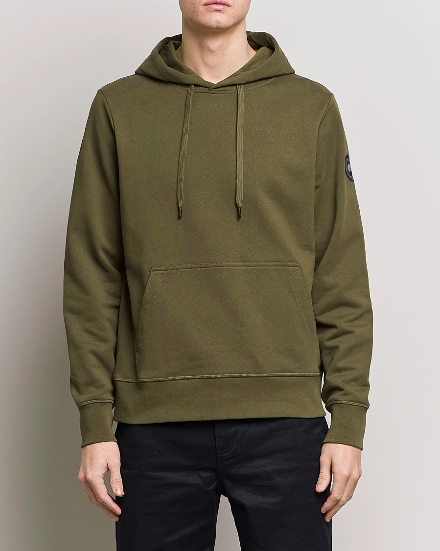 Homme | Sweat-Shirts À Capuche | Canada Goose Black Label | Huron Hoody Military Green