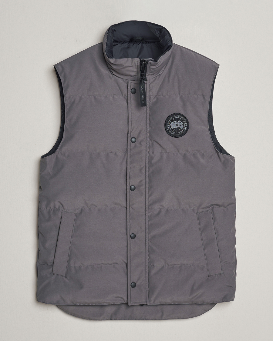 Homme | Manteaux Et Vestes | Canada Goose Black Label | Garson Vest Coastal Grey