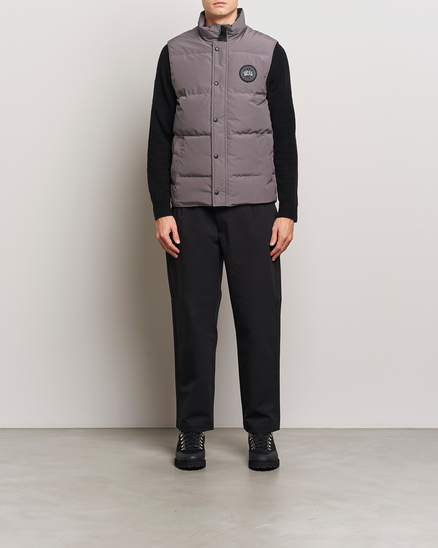 Homme | Manteaux Et Vestes | Canada Goose Black Label | Garson Vest Coastal Grey