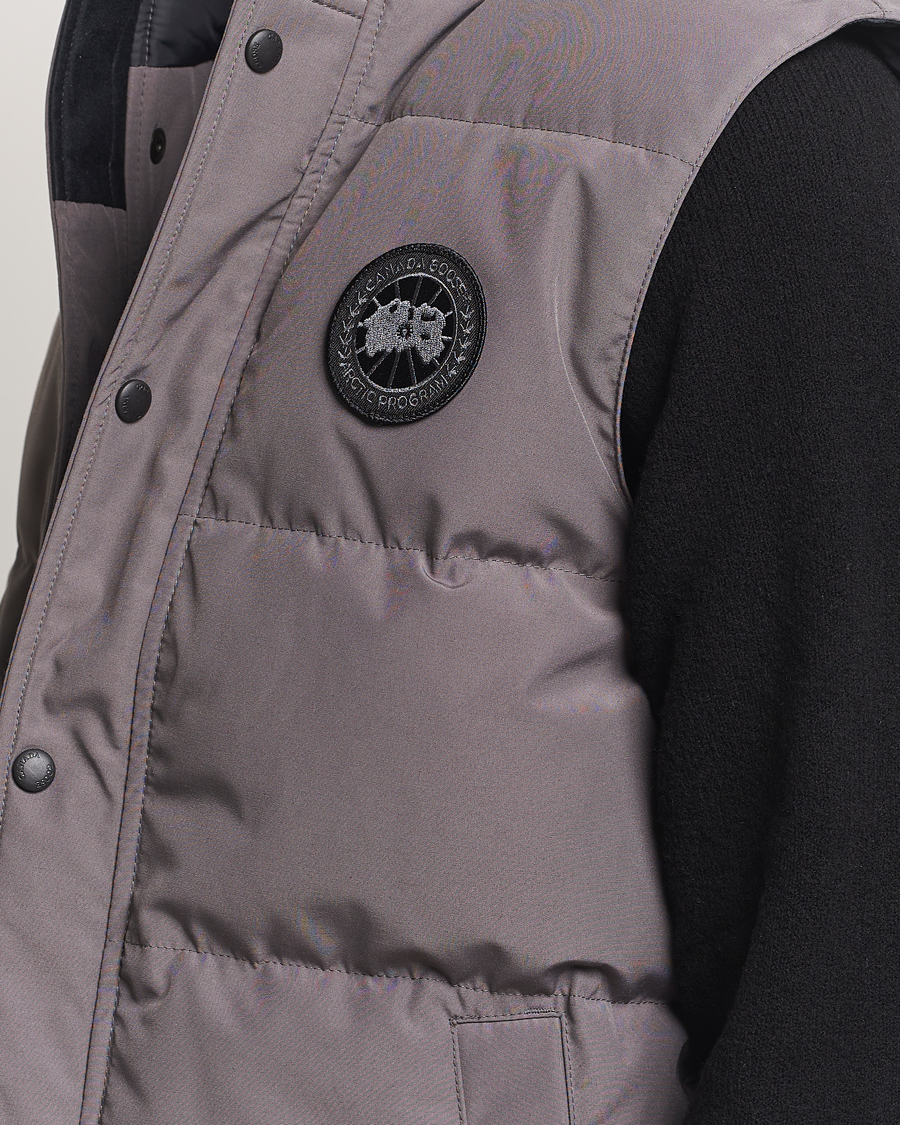 Homme | Manteaux Et Vestes | Canada Goose Black Label | Garson Vest Coastal Grey