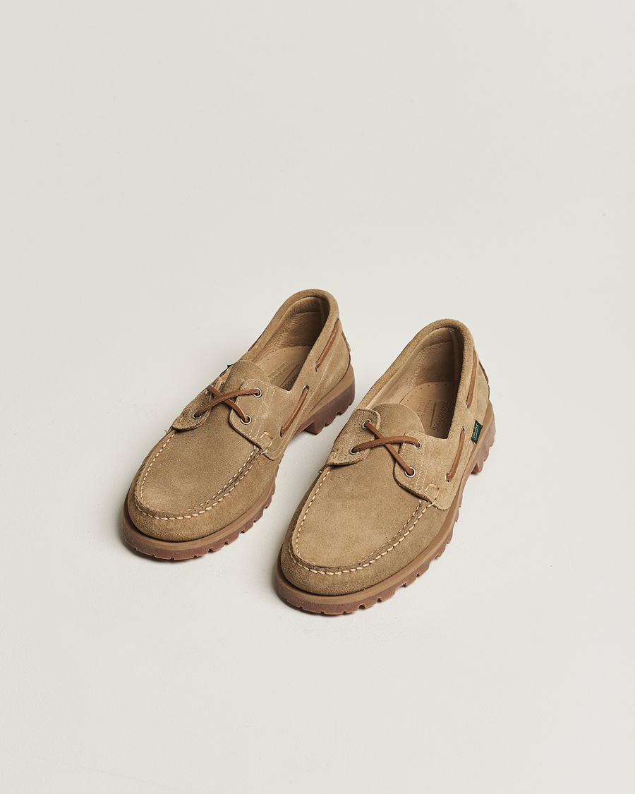 Homme | Chaussures En Daim | Paraboot | Malo Moccasin Sand